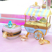 Load image into Gallery viewer, Crystal Ring Pear Drop