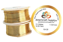 Load image into Gallery viewer, JEWELRY WIRES GOLD
