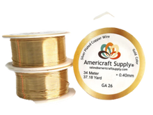 Load image into Gallery viewer, JEWELRY WIRES GOLD
