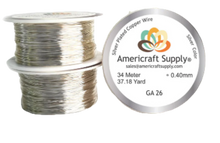 Load image into Gallery viewer, JEWELRY WIRES SILVER
