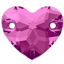 Load image into Gallery viewer, CRYSTAL BEADS  HEART 3259
