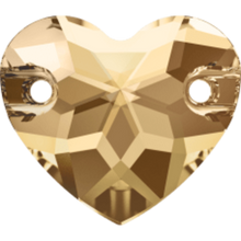 Load image into Gallery viewer, CRYSTAL BEADS  HEART 3259
