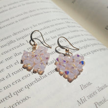 Load image into Gallery viewer, Stitched Heart Earrings
