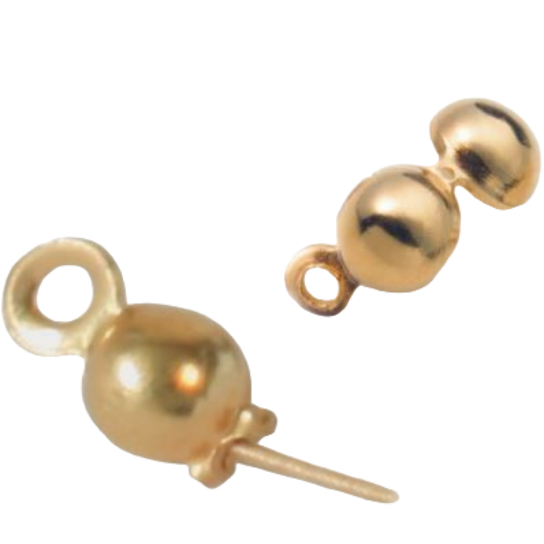 JEWELRY FINDINGS SQUEEZE CAPSULES